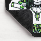"Vivian" Cybergoth Dark Industrial Fairy Mousepad (Ecke)