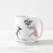 Vivian "erhalten zurück hier!" Tasse - Kunst durch (VorderseiteRechts)