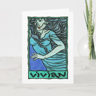Vivian Greeting Card Karte