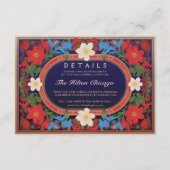 VIVIAN I: Details zur Hochzeitkarte Begleitkarte (Vorderseite)