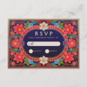 VIVIAN I: RSVP-Karte zum Hochzeitssehen Begleitkarte (Vorderseite)