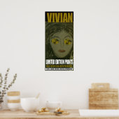 VIVIAN LIMITED EDITION PRINT POSTER (Küche)
