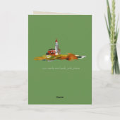 Vivian's Shop - The Lighthouse Birthday Card Karte (Rückseite)