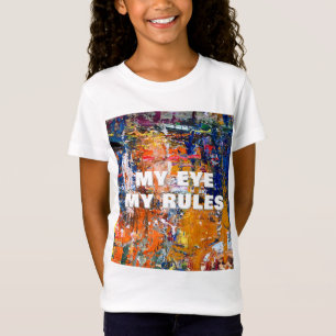 Vivid Abstraction - Öl Paint Chaos am Pa des Künst T-Shirt