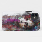 Vivid Abstrakt Portrait iPhone 11 Fall Case-Mate iPhone Hülle (Rückseite (Horizontal))