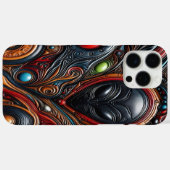 Vivid Alien Encounter Art Case-Mate iPhone Hülle (Rückseite (Horizontal))
