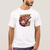 Vivid and Bold Rocket Launch T - Shirt (Vorderseite)