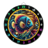 Vivid Aquarium Betta Dartboard Dekoration Dartscheibe (vorne)