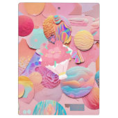 "Vivid Art" Klemmbrett (Rückseite)