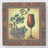 Vivid Art Wine Untersetzer 02 (Vorderseite)