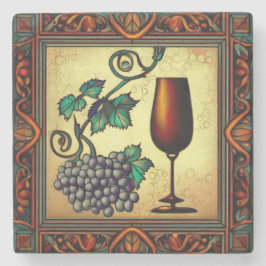 Vivid Art Wine Untersetzer 02