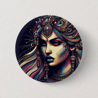 "Vivid Ästhetisches Portrait" Button