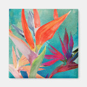 Vivid Birds of Paradise Magnet (Vorne)