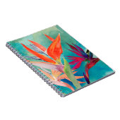 Vivid Birds of Paradise Notizblock (Rechte Seite)