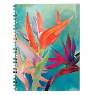 Vivid Birds of Paradise Notizblock