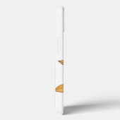 Vivid Bloom auf Black iPhone Cover (Rückseite / Rechts)