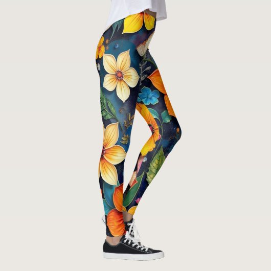 Vivid Bloom Leggings (Rechts)