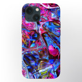 Vivid Blue and Hot Pink Case-Mate Telefoncase Case-Mate iPhone Hülle