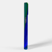 Vivid Blue Green Sternexplosion personalisieren Na Case-Mate iPhone Hülle (Rückseite / Rechts)