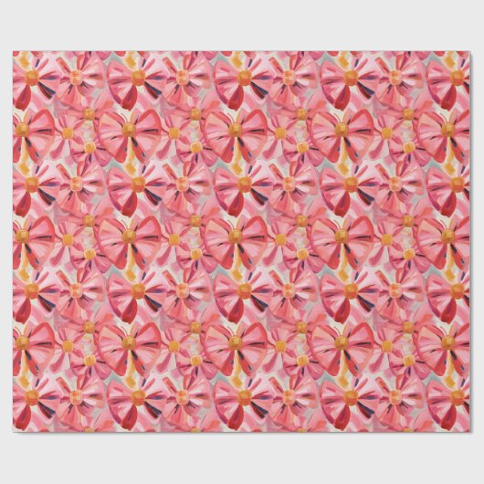 Vivid Bow Impressionen Geschenkpapier (Flach)