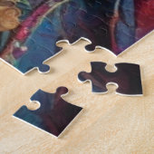 Vivid Celebration: Zuckerkulpferskelett Puzzle (Seite)