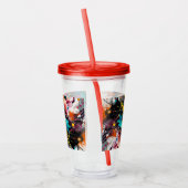 Vivid Chaos Splash Graffiti Acryltrinkbecher (Links)