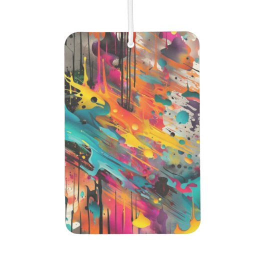 Vivid Chaos Splash Graffiti Autolufterfrischer (Vorderseite)