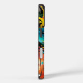 Vivid Chaos Splash Graffiti Case-Mate iPhone Hülle (Rückseite / Rechts)