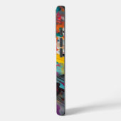 Vivid Chaos Splash Graffiti Case-Mate iPhone Hülle (Rückseite / Links)