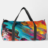 Vivid Chaos Splash Graffiti Duffle Bag (Vorderseite)