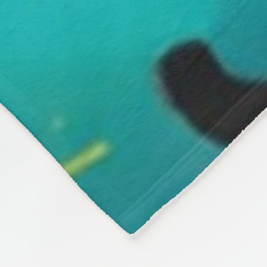 Vivid Chaos Splash Graffiti Fleecedecke (Ecke)