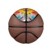 Vivid Chaos Splash Graffiti Mini Basketball (Rechts)