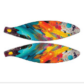 Vivid Chaos Splash Graffiti Mini Basketball (Panele)