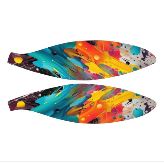 Vivid Chaos Splash Graffiti Mini Basketball (Panele)