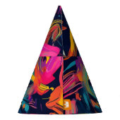 Vivid Chaos Splash Graffiti Partyhütchen (Rückseite)