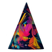 Vivid Chaos Splash Graffiti Partyhütchen (Links)