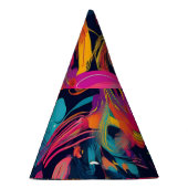 Vivid Chaos Splash Graffiti Partyhütchen (Rechts)