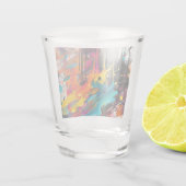 Vivid Chaos Splash Graffiti Schnapsglas (Rückseite)