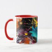 Vivid Chaos Splash Graffiti Tasse (Links)
