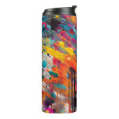 Vivid Chaos Splash Graffiti Thermosbecher (Nach links gedreht)