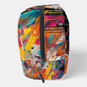 Vivid Chaos Splash Graffiti Waschbeutel (Rechts)