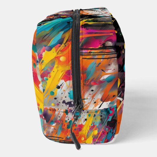 Vivid Chaos Splash Graffiti Waschbeutel (Rechts)