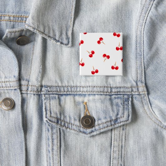 Vivid Cherry Pattern Button (Beispiel)