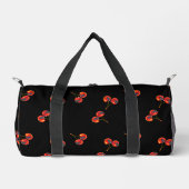 Vivid Cherry Pattern Duffle Bag (Vorderseite)