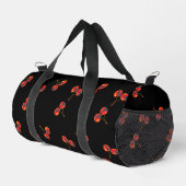 Vivid Cherry Pattern Duffle Bag (Rechte Ecke)