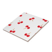 Vivid Cherry Pattern Fliese (Seite)
