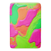 Vivid Color Fusion Badematte (Vorderseite Vertikal)