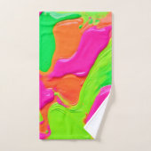Vivid Color Fusion Badhandtuch Set (Handtuch)