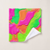 Vivid Color Fusion Badhandtuch Set (Waschlappen)