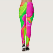 Vivid Color Fusion Leggings (Rückseite)